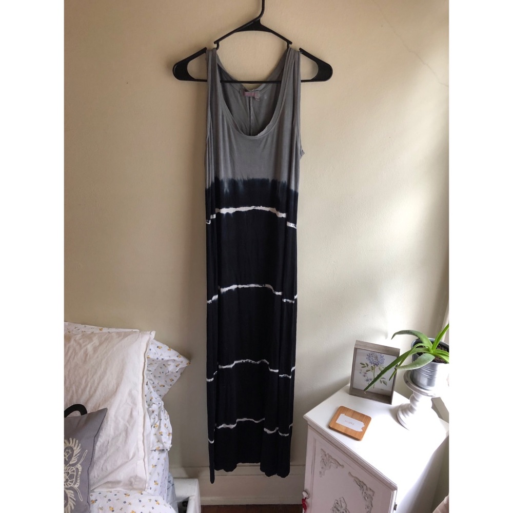 Blue maxi dress